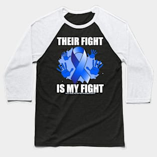 Their Fight is My Fight Child Abuse Prevention Month Baseball T-Shirt